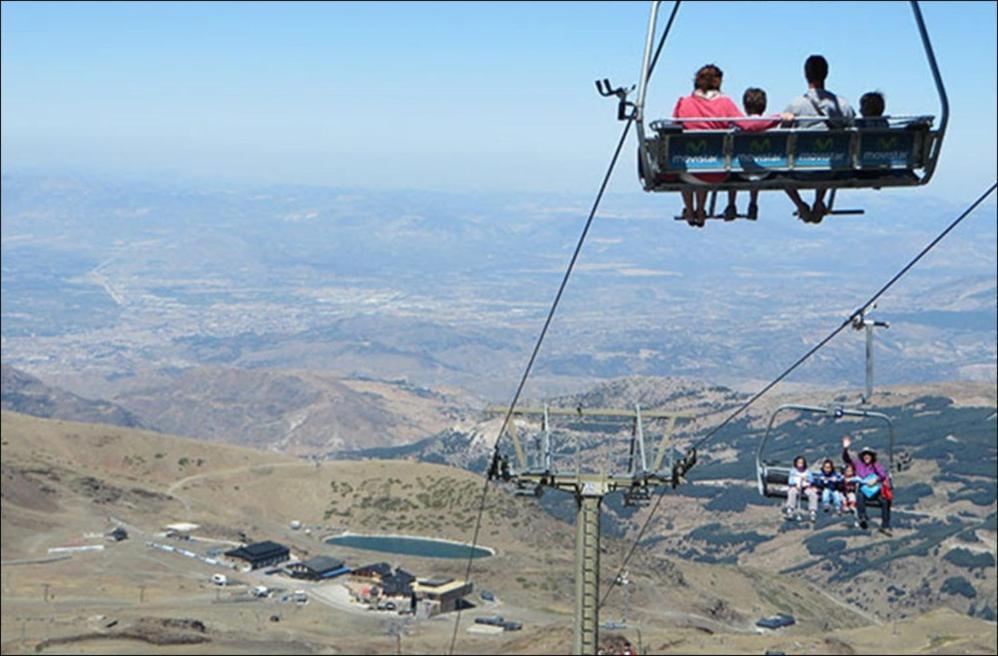 Ski Plaza Sierra Nevada & Zona Baja Екстер'єр фото